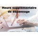Heure supplémentaire de dépannage