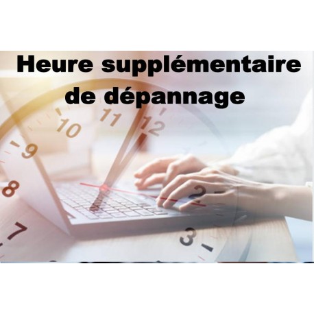 Heure supplémentaire de dépannage